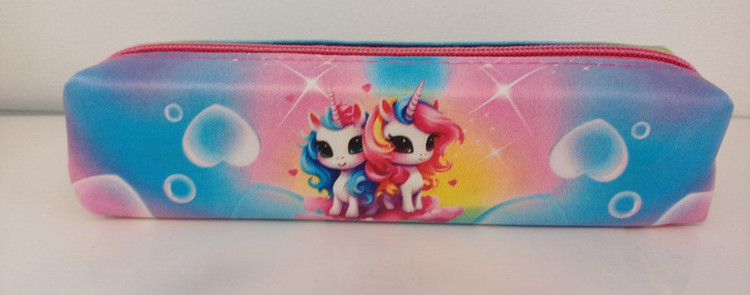 جامدادی تک زیپ یونیکورن رنگین کمانی کد ۱۱۱